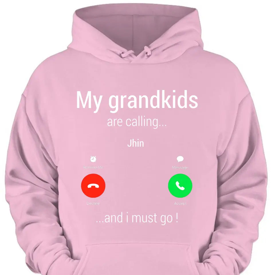 Personalized grandma kid printed clothing