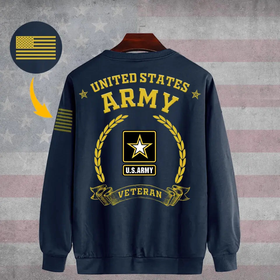 Military Custom Division - Veterans Personalized Shirt - Veterans Day Gifts for Dad and Grandpa