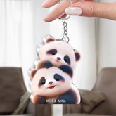 Mother - Family Forever - Personalized Acrylic Keychain