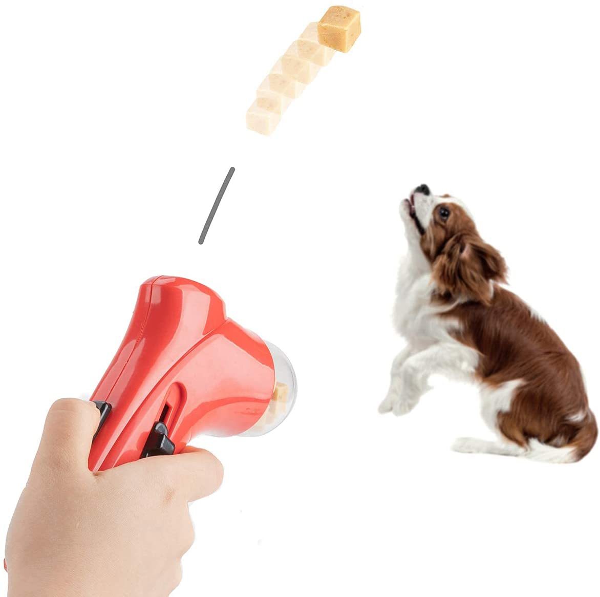 Whizzo Pet Feeder: Interactive Cat & Dog Toy with Automatic Treat Launcher – Keep Your Furry Friends Entertained!