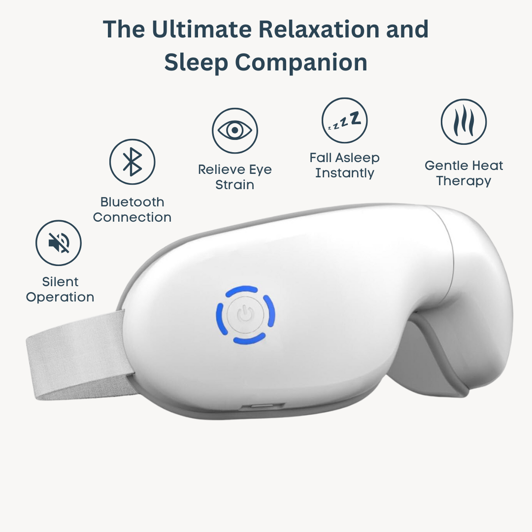 Advanced Eye Massager for Instant Relief & Better Sleep – Say Goodbye to Eye Strain, Headaches, and Sleepless Nights
