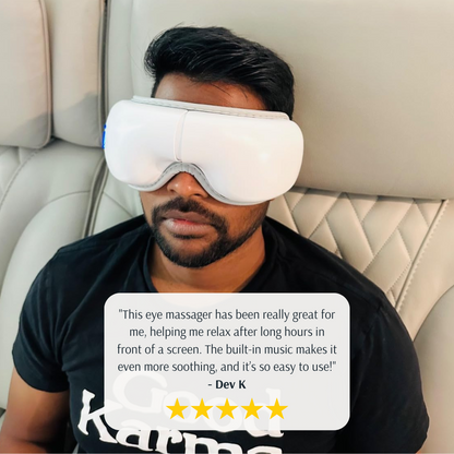 Advanced Eye Massager for Instant Relief & Better Sleep – Say Goodbye to Eye Strain, Headaches, and Sleepless Nights