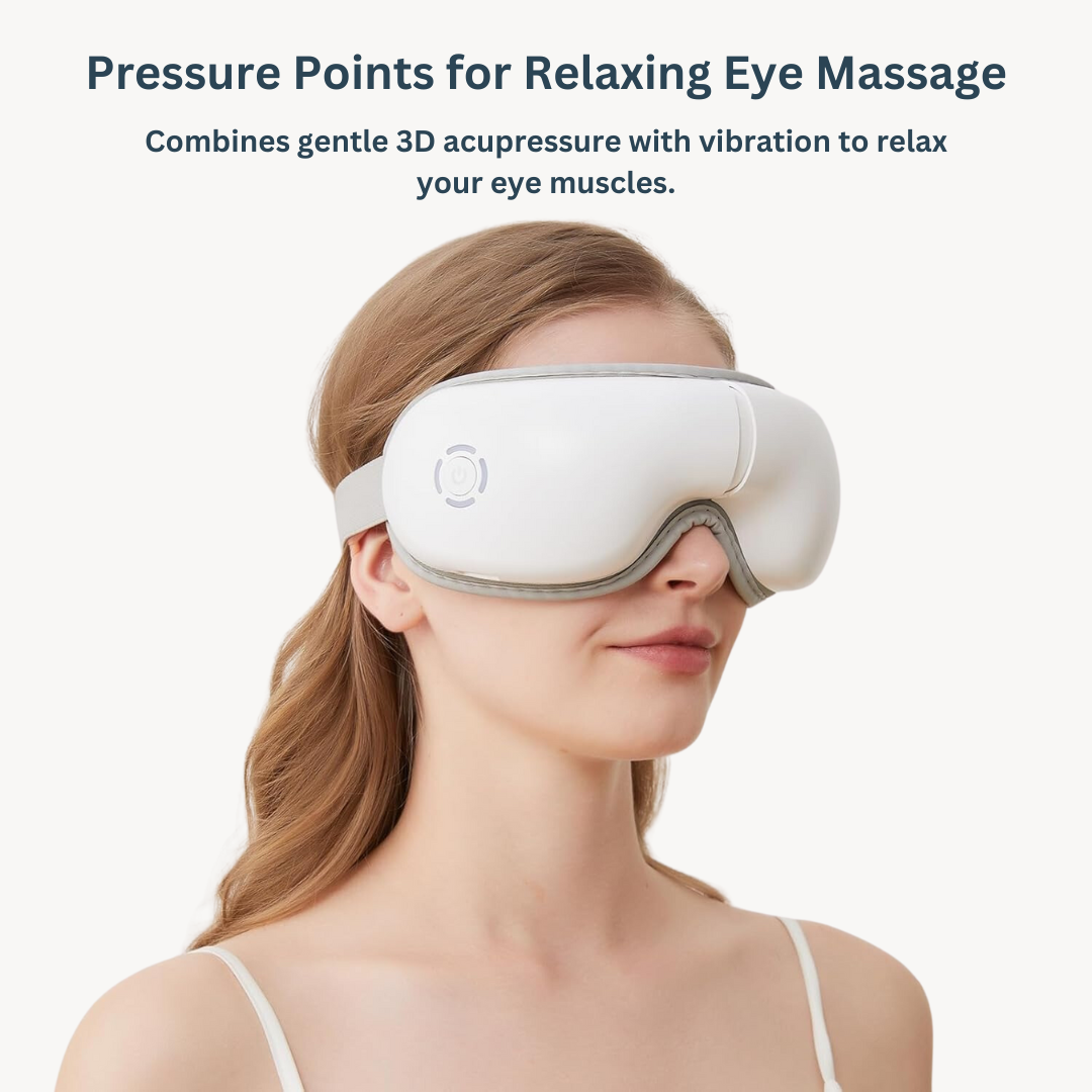 Advanced Eye Massager for Instant Relief & Better Sleep – Say Goodbye to Eye Strain, Headaches, and Sleepless Nights
