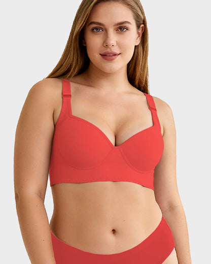 Full-Coverage Smooth Back Bra