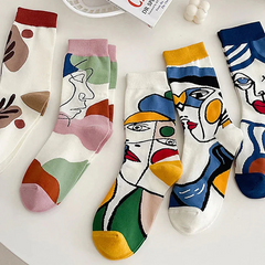 Abstract Art Socks: Elevate Your Style with Creative Comfort