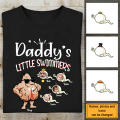 Gift For Dad Funny Swimmers Shirt