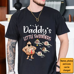 Gift For Dad Funny Swimmers Shirt