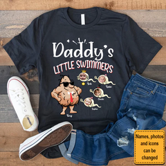 Gift For Dad Funny Swimmers Shirt