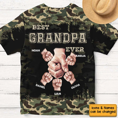 Gift For Father Best Dad Ever All-over Print T-shirt