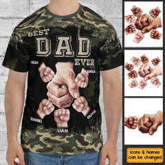 Gift For Father Best Dad Ever All-over Print T-shirt