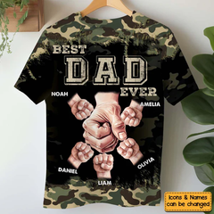 Gift For Father Best Dad Ever All-over Print T-shirt