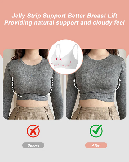 Seamless Soft Support Push Up Bra