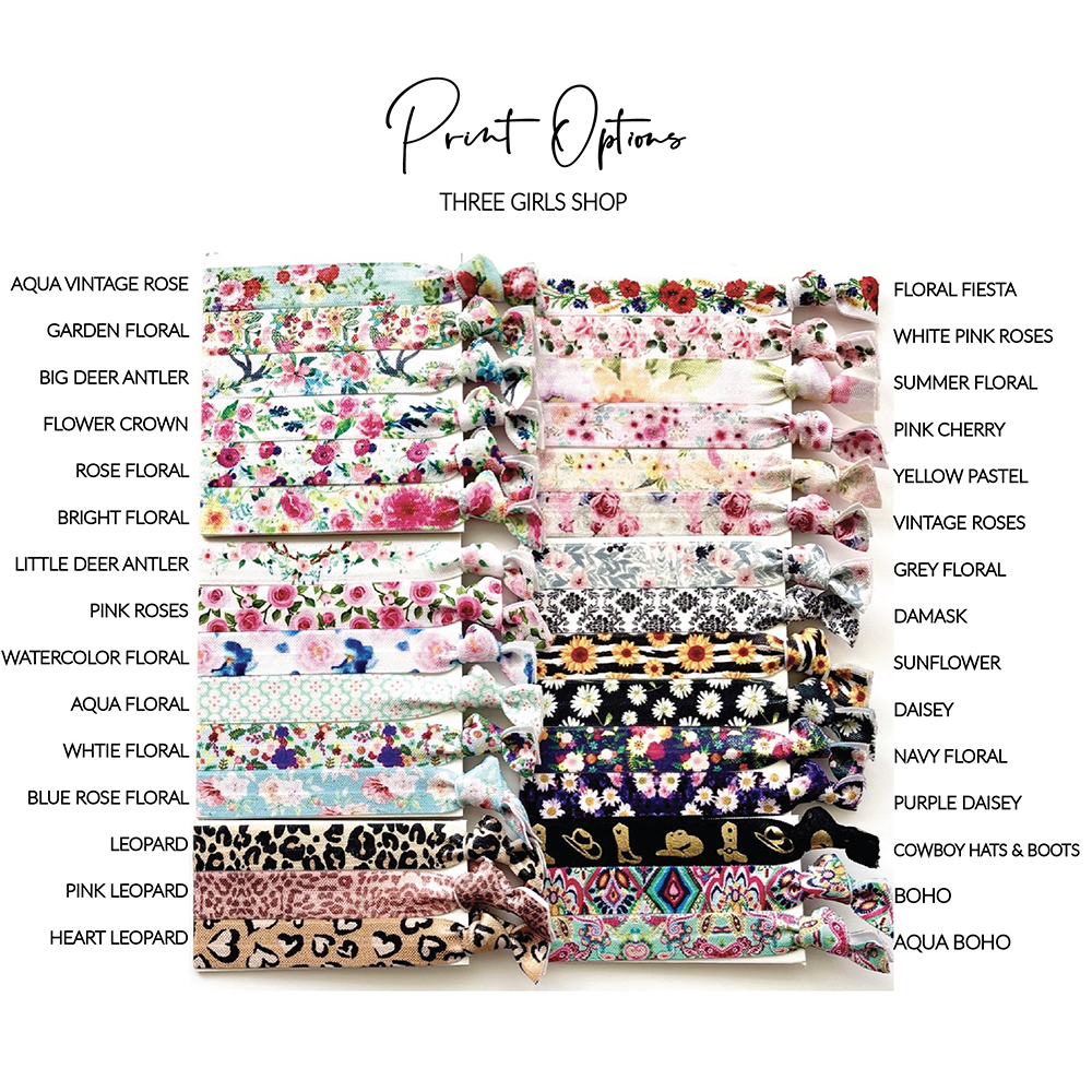 FOR YOUR PONY Girls Birthday Party Favors | Kids Hair Tie Favor | Personalized Favor For Kids Birthday