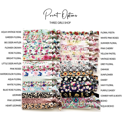 FOR YOUR PONY Girls Birthday Party Favors | Kids Hair Tie Favor | Personalized Favor For Kids Birthday