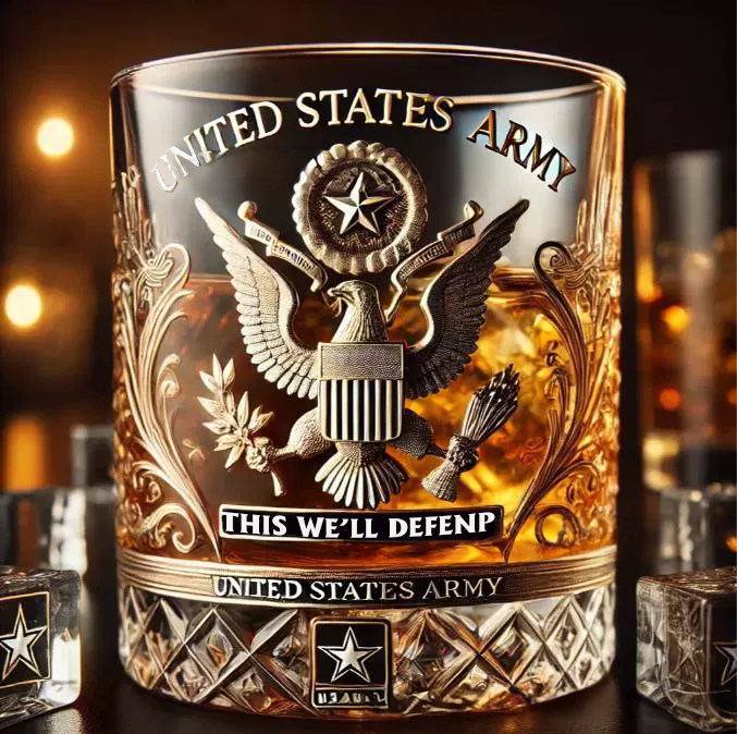 Honoring Our Heroes: The Veteran Tribute Glass