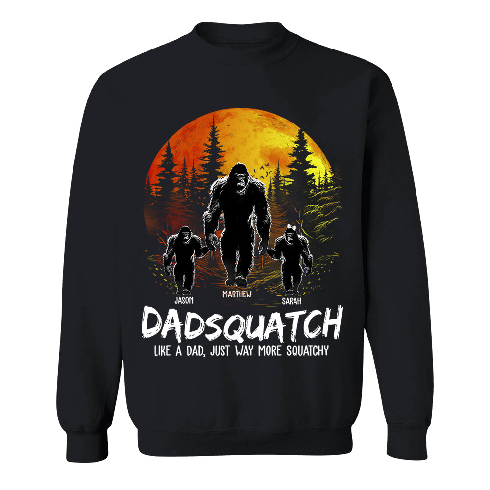 Papasquatch Shirt, Father's Day Custom Shirt, Gift For Dad