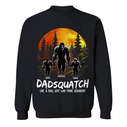 Papasquatch Shirt, Father's Day Custom Shirt, Gift For Dad
