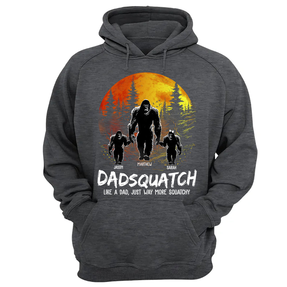 Papasquatch Shirt, Father's Day Custom Shirt, Gift For Dad