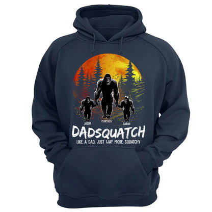 Papasquatch Shirt, Father's Day Custom Shirt, Gift For Dad