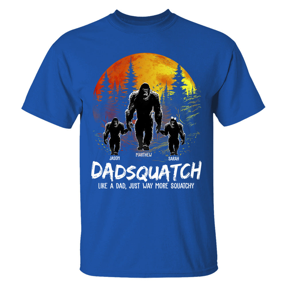 Papasquatch Shirt, Father's Day Custom Shirt, Gift For Dad