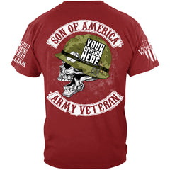 Custom Veteran Shirt Son Of America Shirt