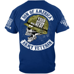 Custom Veteran Shirt Son Of America Shirt