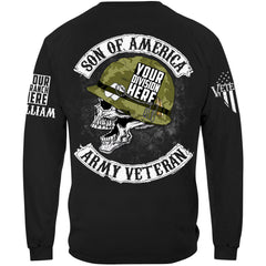 Custom Veteran Shirt Son Of America Shirt