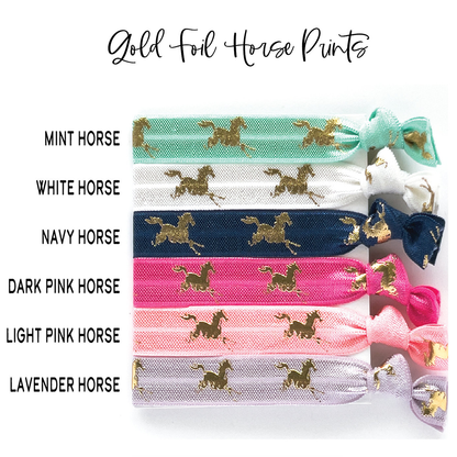 FOR YOUR PONY Girls Birthday Party Favors | Kids Hair Tie Favor | Personalized Favor For Kids Birthday