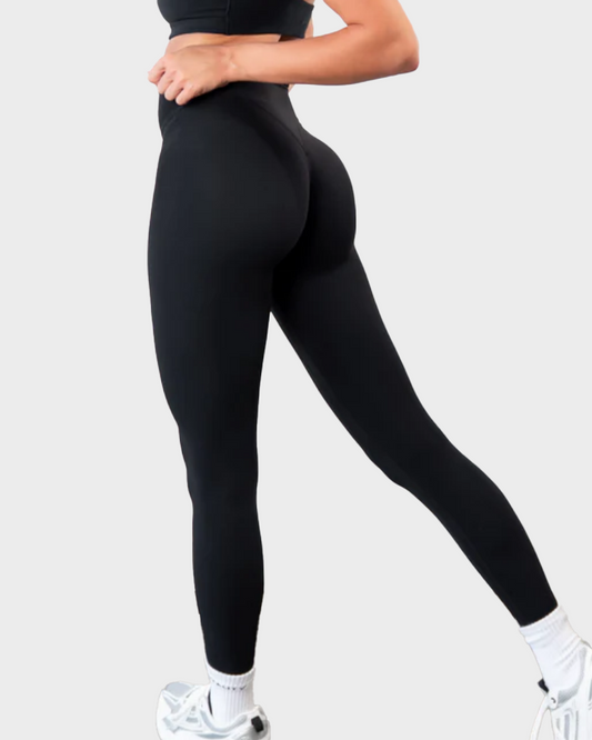 High Waisted Tummy-Control Butt Lifting Seamless Workout Leggings