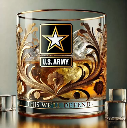 Honoring Our Heroes: The Veteran Tribute Glass