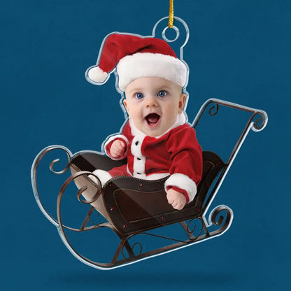 Custom Photo You Are Our Greatest Blessing - Family Personalized Custom Ornament - Acrylic Custom Shaped - Christmas Gift For Baby Kids, Newborn Baby