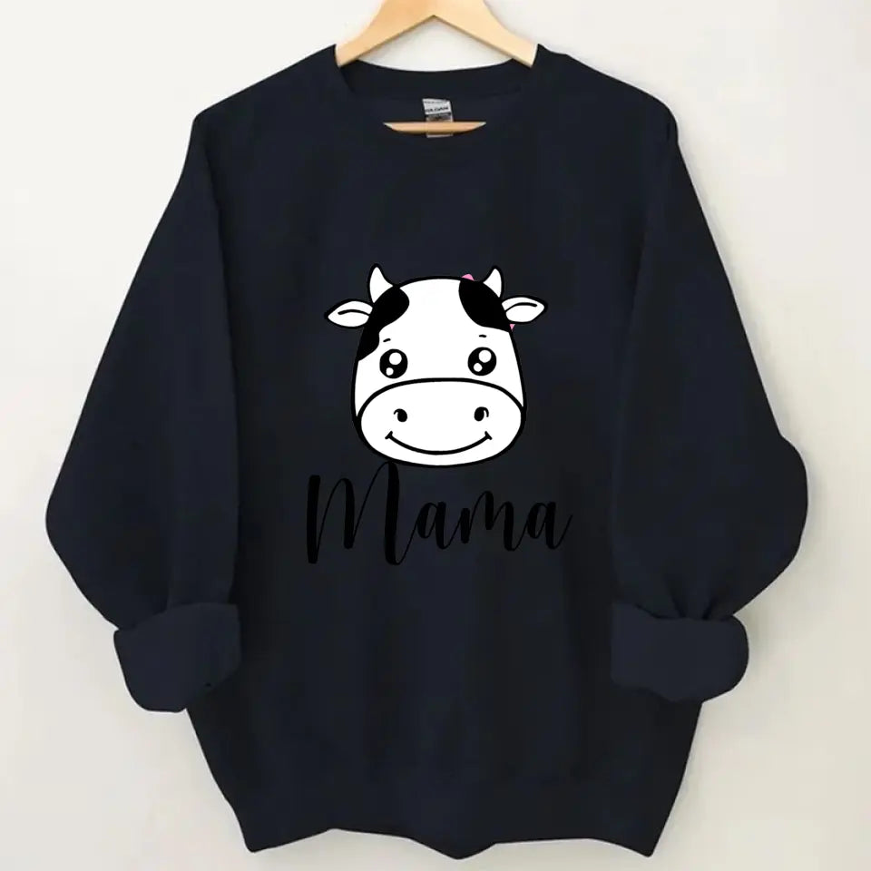 Personalized cow clothing for parents and children