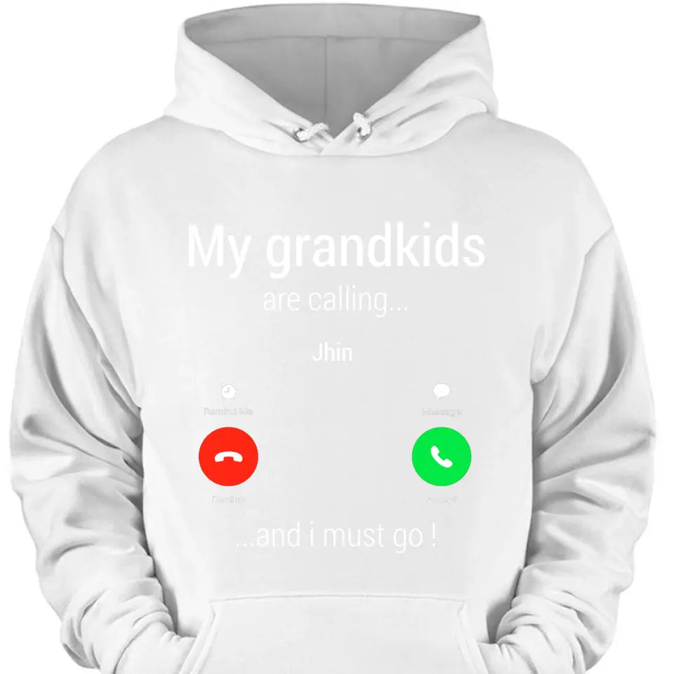 Personalized grandma kid printed clothing
