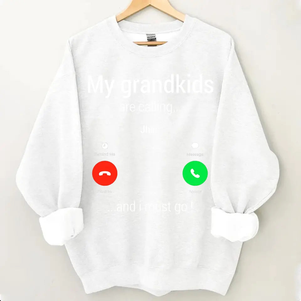 Personalized grandma kid printed clothing
