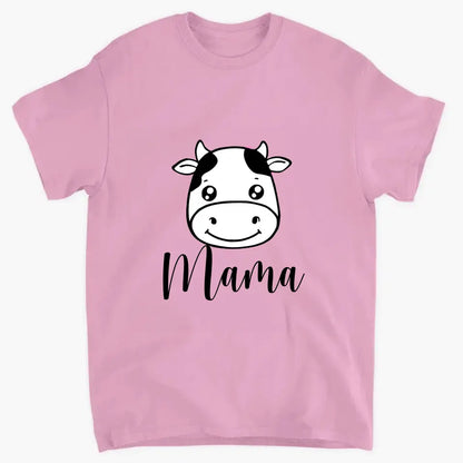 Personalized cow clothing for parents and children