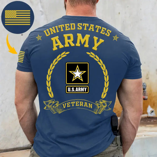 Military Custom Division - Veterans Personalized Shirt - Veterans Day Gifts for Dad and Grandpa