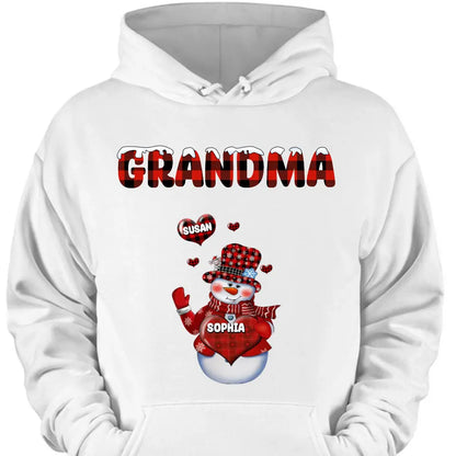 Personalized grandma Xue Xinxin and child’s name Christmas gift printed clothes