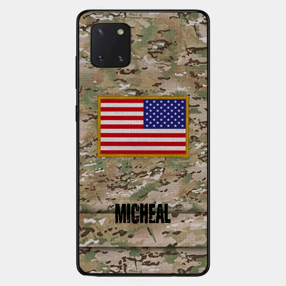 Personalized U.S Soldier Phone Case