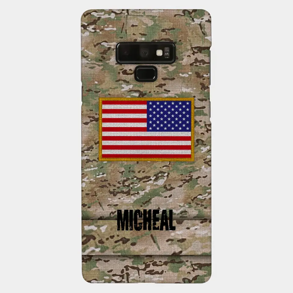 Personalized U.S Soldier Phone Case