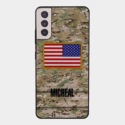 Personalized U.S Soldier Phone Case