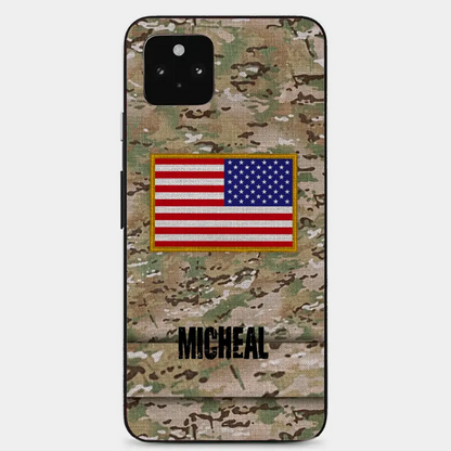 Personalized U.S Soldier Phone Case