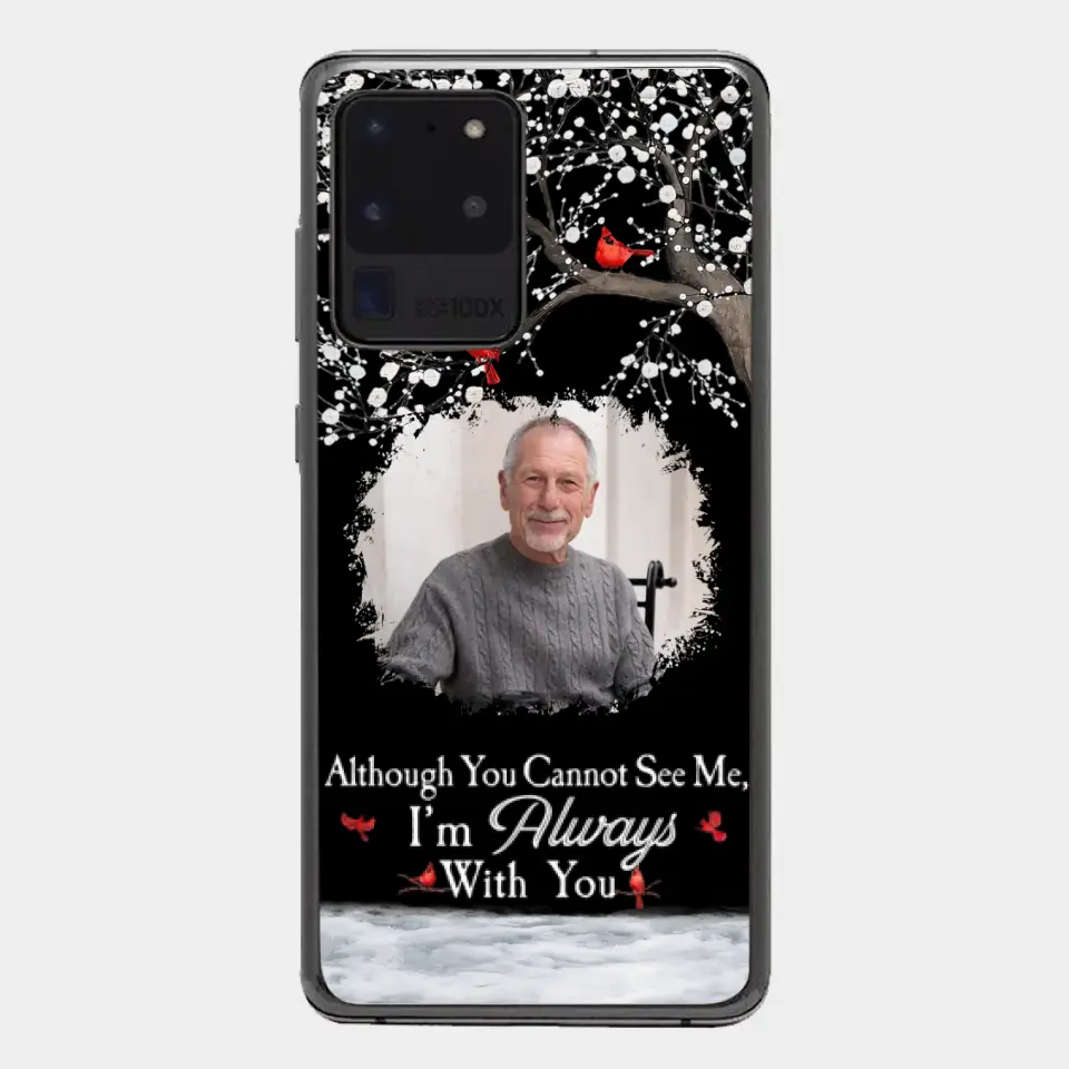 I'm Always With You - Personalized Clear Photo Phone Case