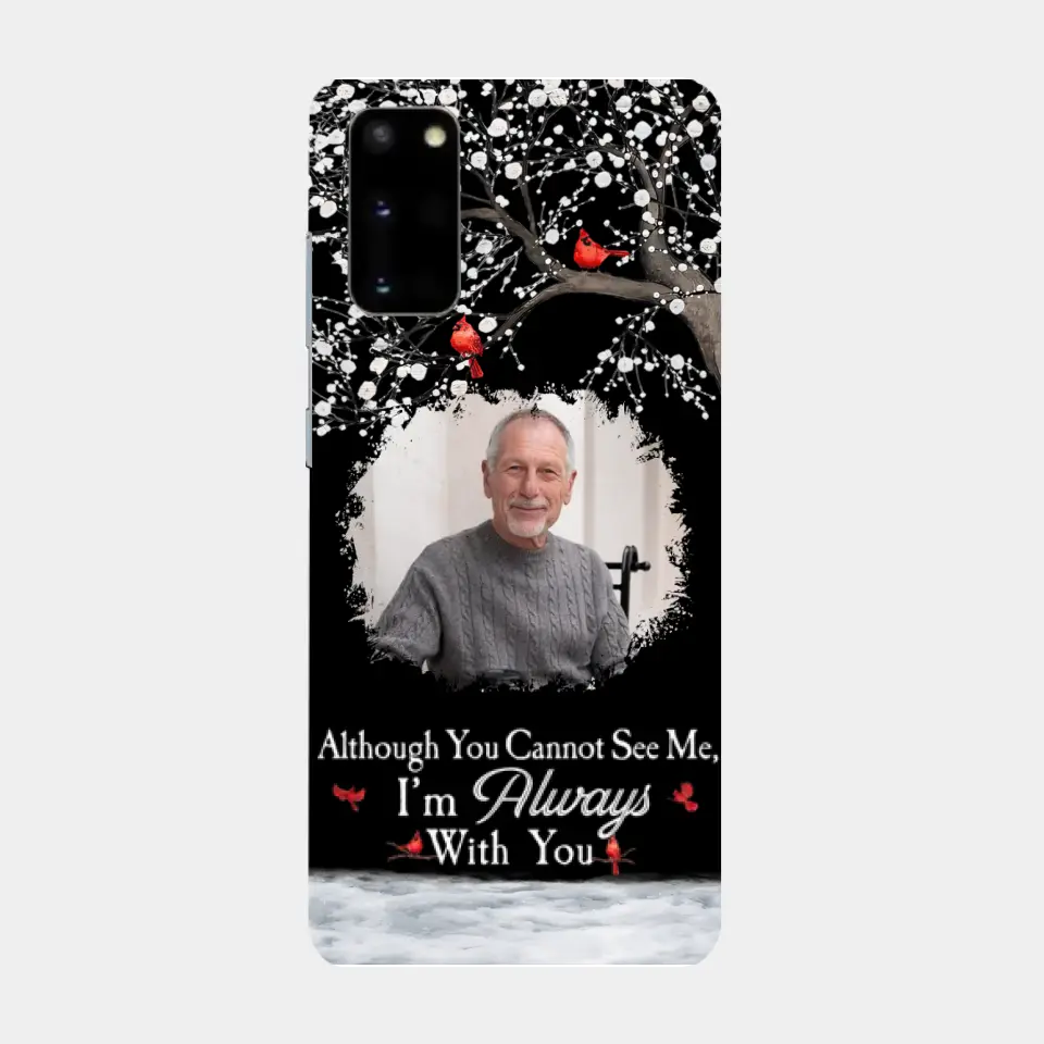 I'm Always With You - Personalized Clear Photo Phone Case