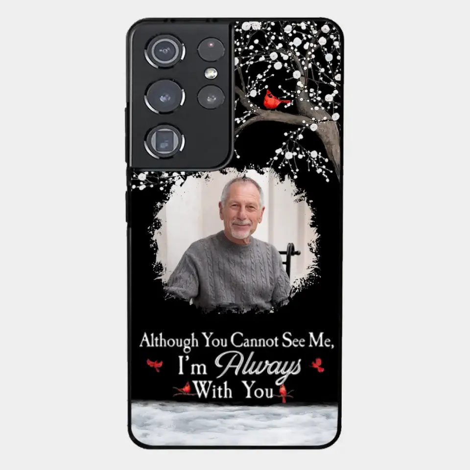 I'm Always With You - Personalized Clear Photo Phone Case