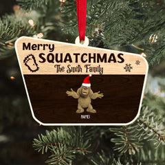 Family Gifts For Christmas Personalized Wooden Ornament