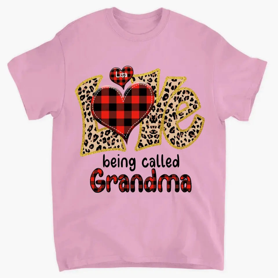 Personalized Love Called Granny Print Clothes