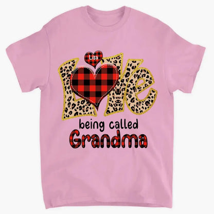 Personalized Love Called Granny Print Clothes