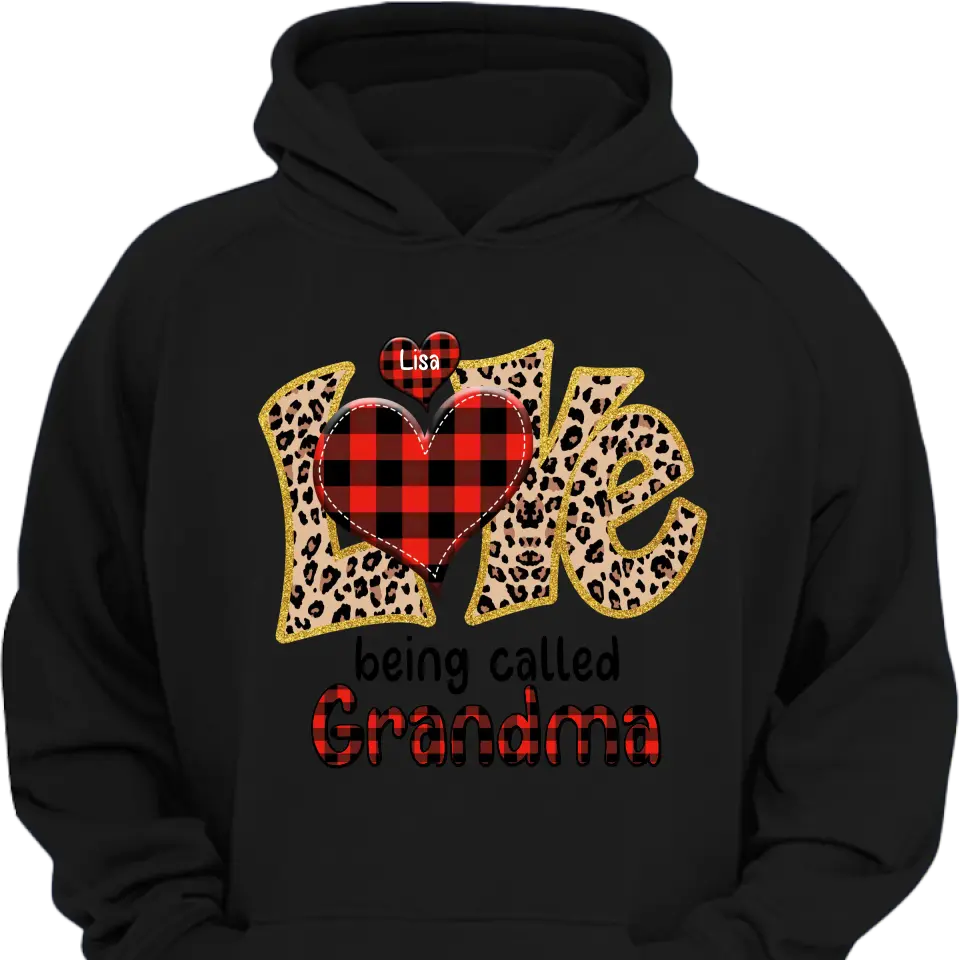 Personalized Love Called Granny Print Clothes