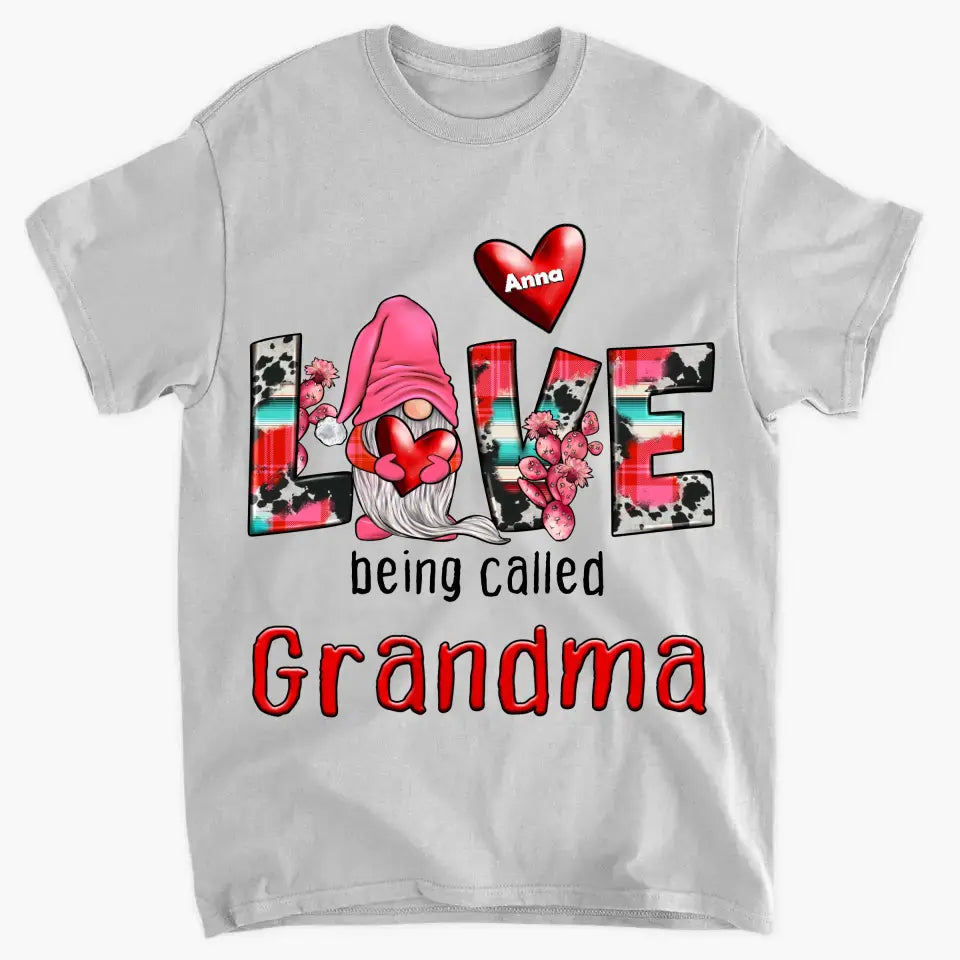 Personalized Gnome with Beloved Called Granny Print Clothes