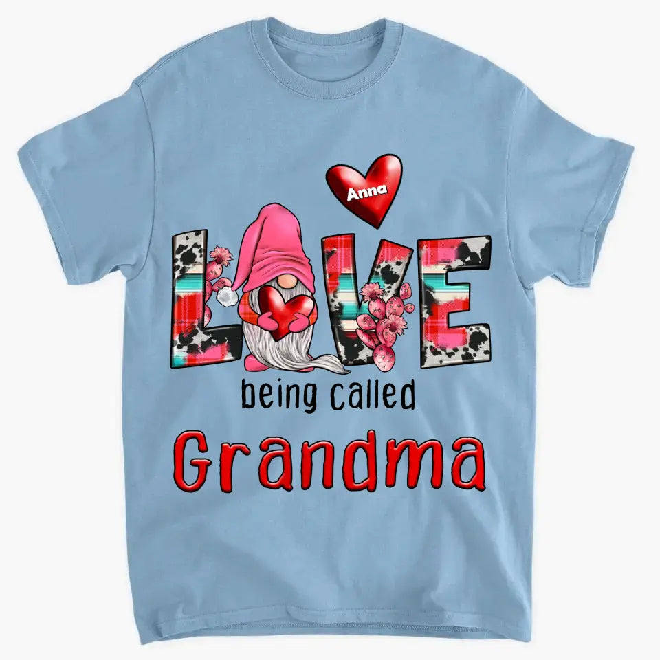 Personalized Gnome with Beloved Called Granny Print Clothes
